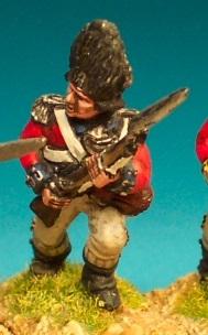 AWB55 British Grenadier Company Officer Charging (1 Figure)