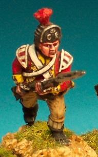 AWB59 British Light Company Charging (1 Figure)