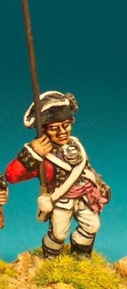 AWB6 British Battalion Company Standard Bearer (1 Figure)