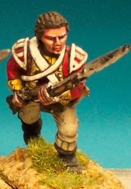 AWB61 British Light Company. Charging. Bareheaded (1 Figure)