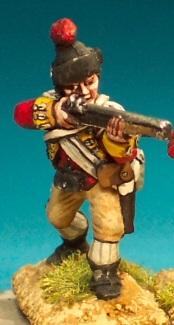 AWB62 British Light Company. Firing. Crested Cap (1 Figure)