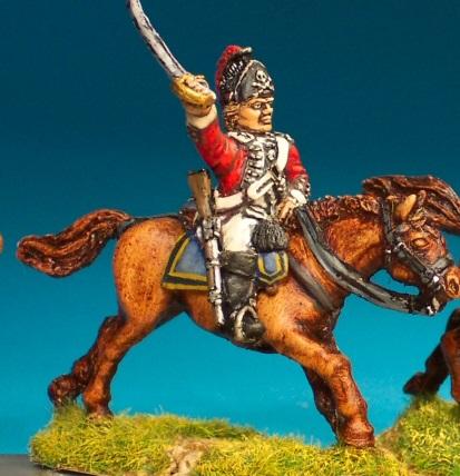 AWBC1 17th Light Dragoon Trooper Charging (1 Figure)