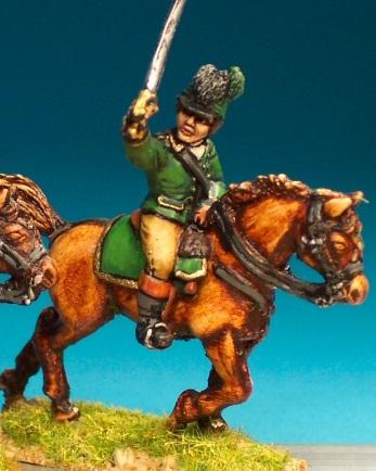 AWBC6 British Legion Officer Charging (1 Figure)