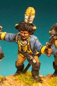 AWBC9 Dismounted Brunswick Dragoon Officer With Pistol (1 Figure)