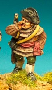 AWC22 Officer In Hunting Shirt. With Fusil (1 Figure)
