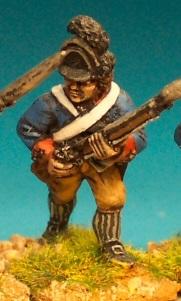 AWC4 Infantryman In Light Infantryman Cap Advancing (1 Figure)