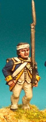 AWC41 Infantryman. Marching. Bandaged Head (1 Figure)