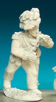 BN108 Highland Command - Standard Bearer (1 Figure)