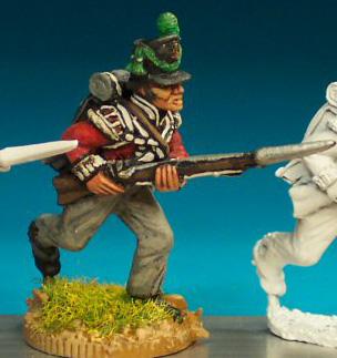 BN23 Flank Company In Belgic Shako - Light Co. Charging (1 Figure)
