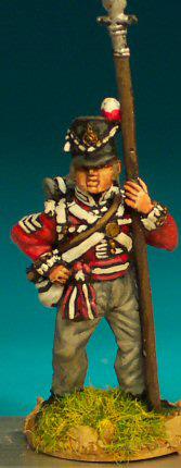 BN48 NCO - Belgic Shako - Sergeant Standing (1 Figure)