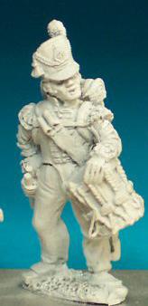 BN60 Musician - Belgic Shako - Drummer Standing (1 Figure)