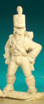 BNA5 British Foot Artilleryman Pre 1812 - Stovepipe Shako - Gunner At Ease (1 figure)