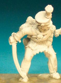 BNC72 Hussar Post 1812 (In Shako) - Officer (1 Figure)
