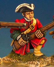 BS7 Musketeer - Kneeling At Ready (1 Figure)