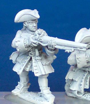 BSC15 Dragoon Trooper In Tricorn, Standing Firing (1 Figure)