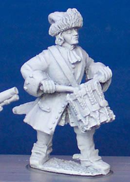 BSC25 Dismounted Dragoon Drummer In Fur Cap (1 Figure)