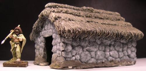 BUL05 Stone Thatch Outbuilding
