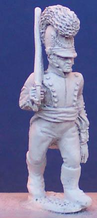 BVN25 Officer - Officer Marching (1 Figure)