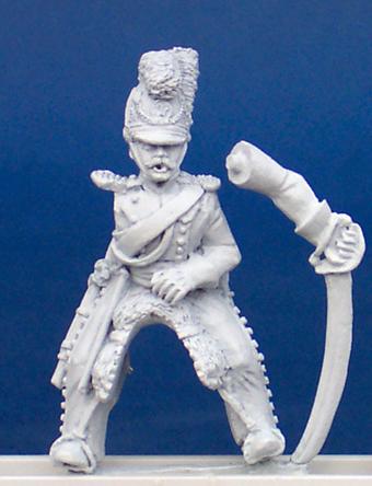 BVNC7 Dragoon - Trooper Charging (Separate Pivoting Sword Arm) (1 Figure)