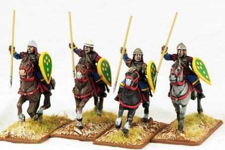 BZC03 Byzantine Hearthguards — Heavy Kavallarioi  (4 Figures)