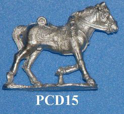 PCD15 Officer’s horse. Has no forage bags or canteen