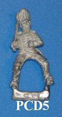 PCD5 Trooper, sword inclined away from head