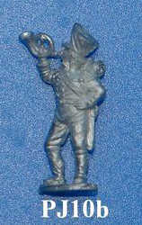PJ10b Jaeger bugler (casting runner on bugle needs to be clipped).