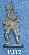 PJ12 Volunteer holding fire. Breeches, boots, belly pouch