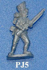 PJ5 Jaeger holding fire, leaning forward