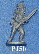 PJ5b Jaeger holding fire, leaning forward