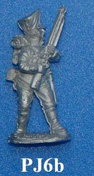 PJ6b Jaeger holding fire, leaning back
