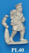 PL40 Standard bearer, two part casting.