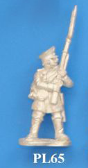 PL65 Holding fire, wears gaiters.