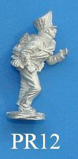 PR12 Standard bearer, waving colour.