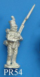 PR54 Standing ready. both legs straight, facing left. Uniform (c)