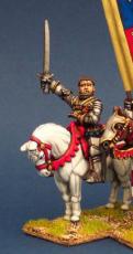 CHV01h Warlord Version H (Mounted) (Unbarded) (1 figure) - SAGA Age of Chivalry