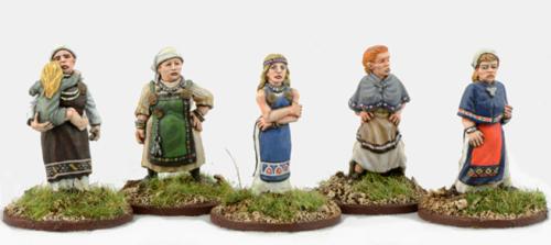 CIV03 Women (5 Figures)