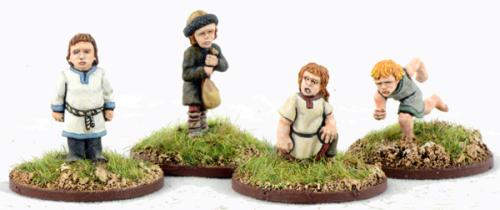 CIV05 Children (4 Figures)