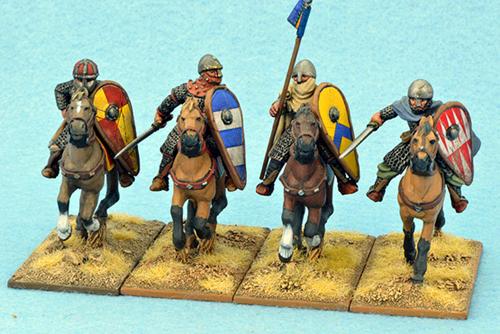 CRC04 Crusader Hearthguards — Mounted Knights (4 Figures)