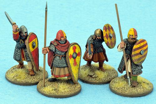 CRU02 Crusader Hearthguards — Knights (4 Figures)