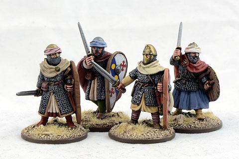 CRU03  Crusader Hearthguards — Knights (4 Figures)
