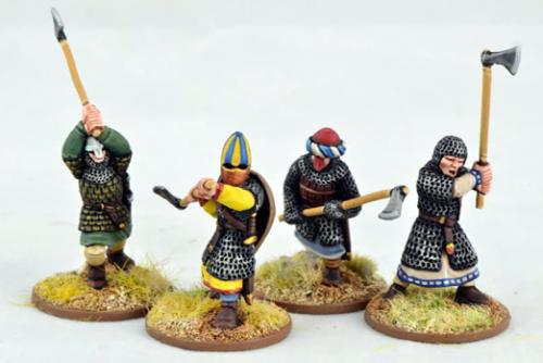 SPA06 Dismounted Knights with double handed weapons (4)