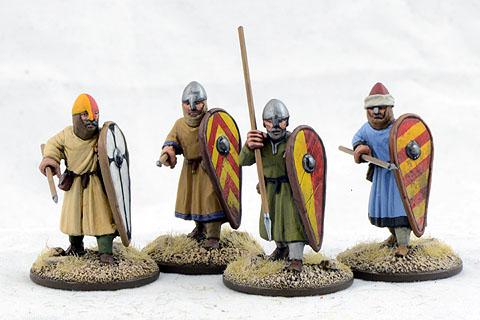 CRU10 Crusader Dismounted Sergeants (4 Figures)