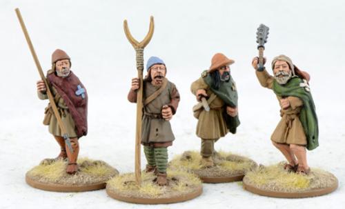 CRU14 Crusader Pilgrims (4 Figures)