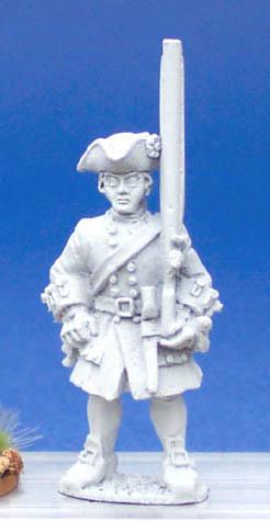DS2 Musketeer - Standing With Shouldered Musket (1 Figure)