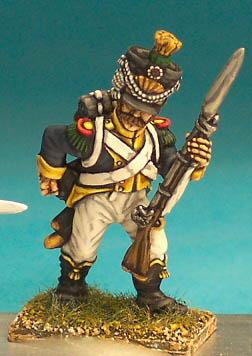 DWN37 Voltigeur / Grenadier In Shako - Vistula Legion - Loading (1 Figure)