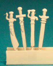 EQ58 Swords In Scabbards [8 Per Pack]