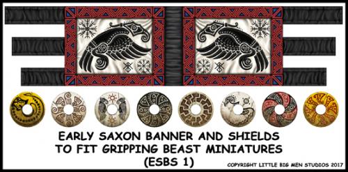 Early Saxon SAGA Banner