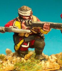 FIB31 Battalion Company, Kneeling Firing, Bandaged Head (1 Figure)