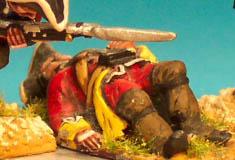 FIB37 Battalion Company, Lying Dead (1 Figure)